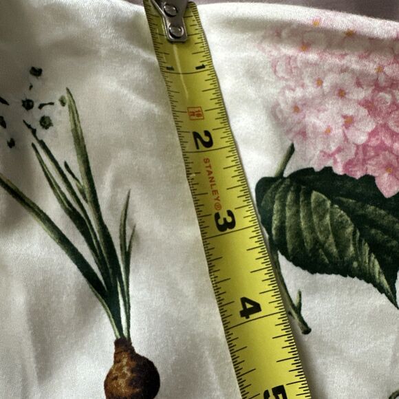 Tuckernuck Willow Floral 3/4 Sleeve Collared Crystal Button Popover Size Large. - Picture 10 of 11